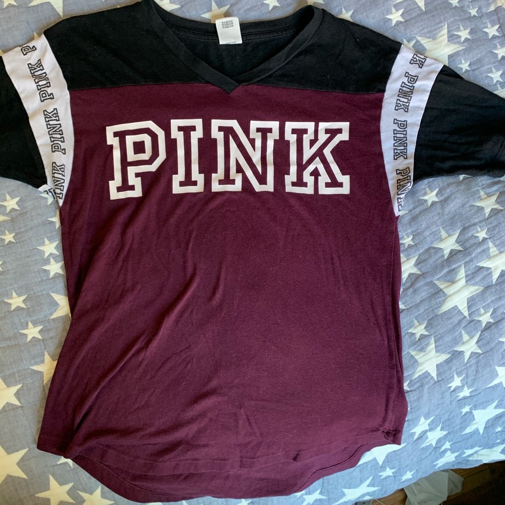 Pink logo T-shirt women’s xs